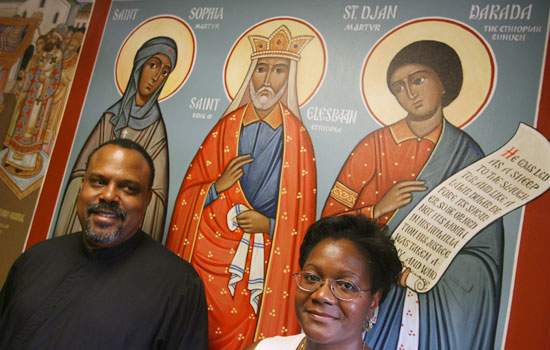 Robert Aaron Mitchell and Sharon Gomulka cofounded a nationwide group that promotes an awareness of African branches of the Orthodox world.