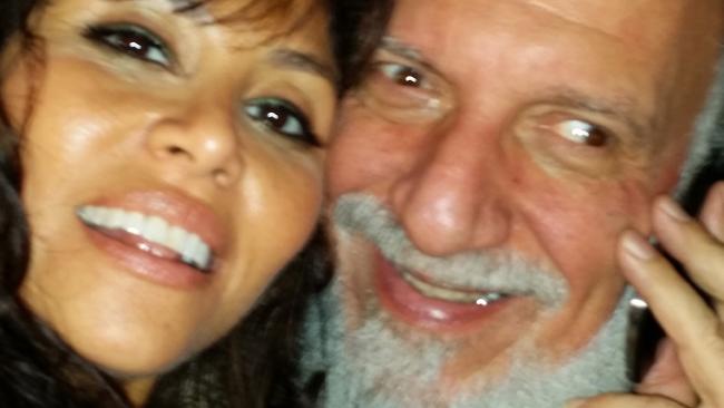 Unorthodox relationship ... Father George Passias and Ethel Bouzalas. Picture: New York Post