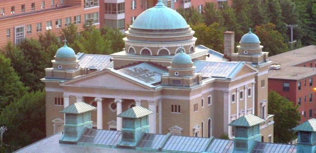 The Annunciation Cathedral of New England, where Archimandrite Stanley Adamakis met, and later abused, altar boy Alex Prodes.