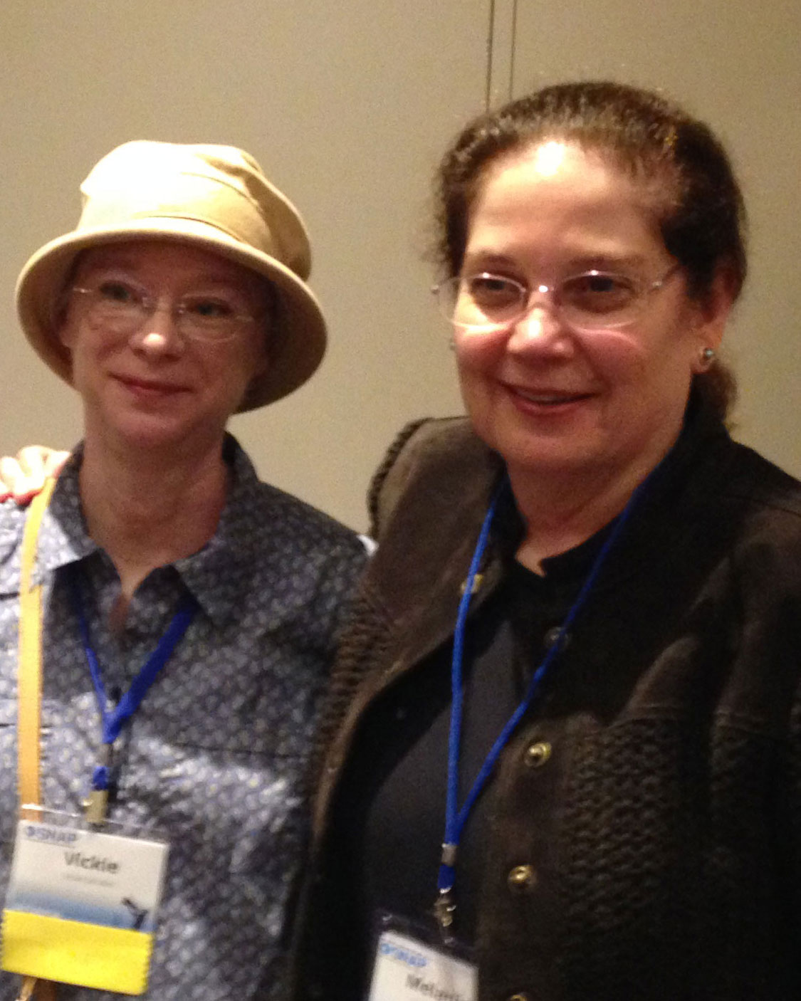 From left to right: Vickie Jahaske and Melanie Jula Sakoda