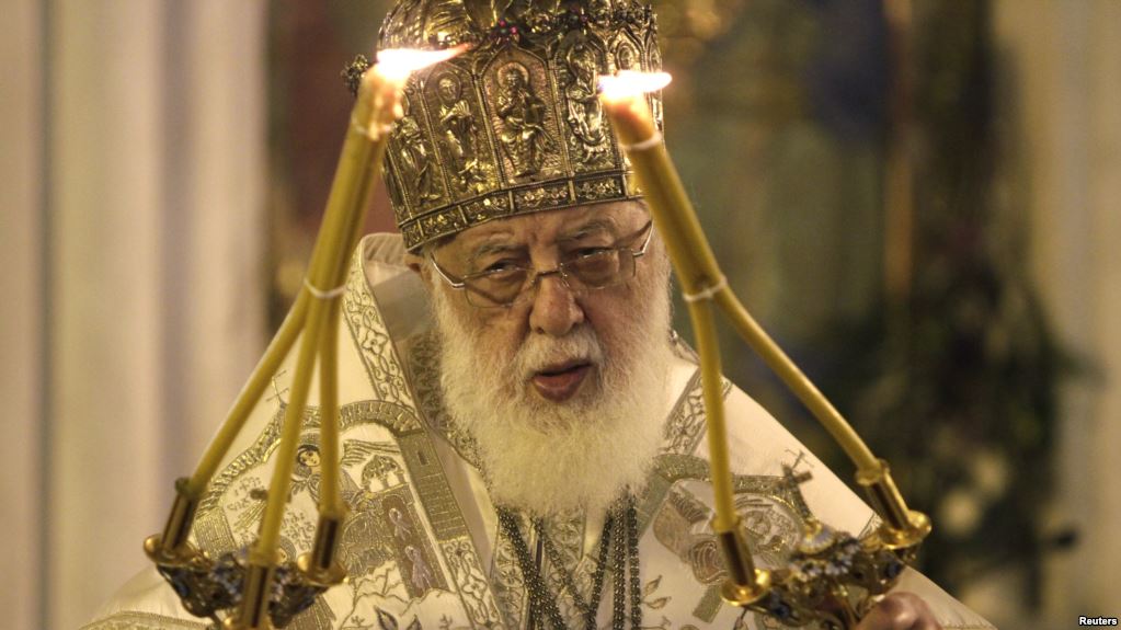 Patriarch Ilia II wields significant influence on social and political life in the predominantly Orthodox Christian Georgia.