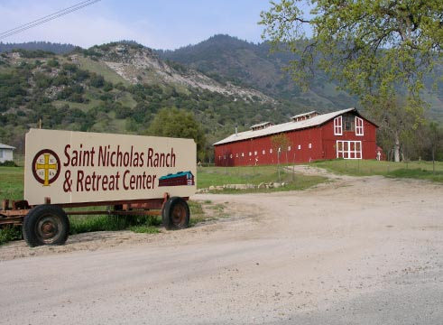 The entrance of St. Nicholas Range in Dunlap California