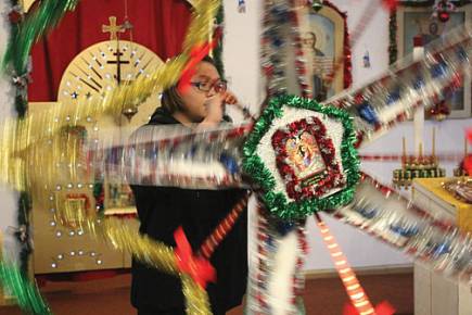 Eastern Orthodox churches across Alaska celebrated Christmas on Sunday, following the old Julian calendar. One of the holiday's most visually striking traditions in Alaska is