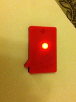 The Listening device found hidden in the range-hood.