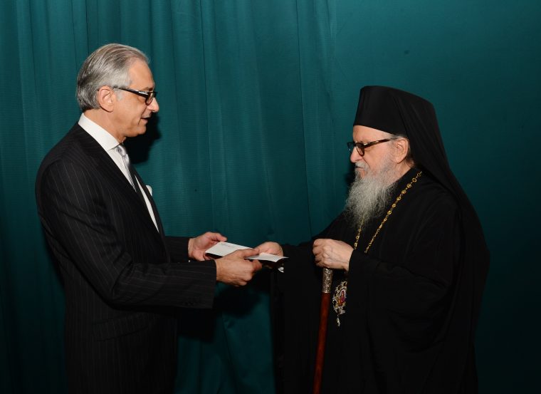 L100, LEADERSHIP 100 CHAIRMAN AND ARCHBISHOP DEMETRIOS
