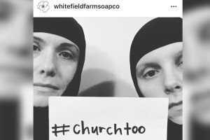 Two nuns began posting photos as the Rev. Gerasimos Makris was reinstated at Brooklyn’s Holy Cross. (Instagram)