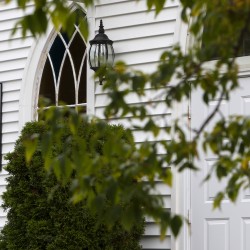 Saint George Greek Orthodox Church is seen Tuesday at 90 Sanford St. in Bangor. (Ashley L. Conti | BDN)