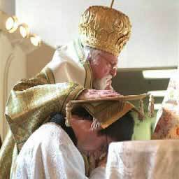 Photo courtesy Arlington Police Department: The bishop of the Northwest Region of the Greek Orthodox Archdiocese of America had his crown stolen Friday.