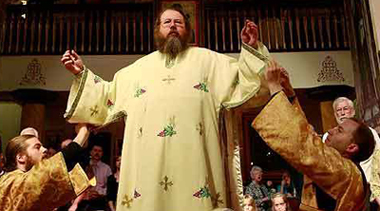 Metropolitan Jonah at his 2009 investiture as head of the Orthodox Church in America. (Chicago Tribune file photo / July 9, 2012)
