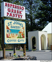 The sisters of St. John support themselves by selling bakery items, coffee and artwork in their caf