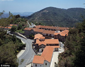 Punishment: The monk has been suspended from the Kykkos Monastery for leaving the residence without permission