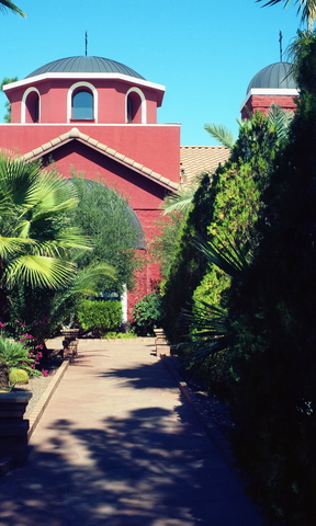 Church at St. Anthony's Greek Orthodox Monastery in Arizona (