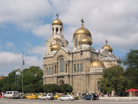 The Dormition of Mary metropolitan cathedral in Varna. File photo. 