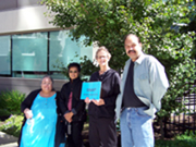 Barbara Dorris is third from the left.