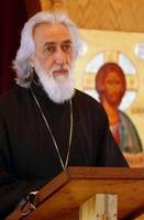 FRAN DURNER / Anchorage Daily News: Bishop Nikolai Soriach of the Russian Orthodox Church at a news conference at the Russian Orthodox Museum in Anchorage. Soriach called his dispute with church leaders 