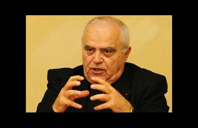 This undated file photo shows Priest Mansour Labaki  