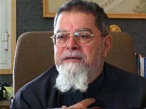 Elias Chacour in the film 
