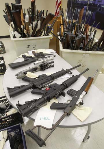 Police seized more than 280 guns from a St. Herman's House of Hospitality spiritual leader after the man was acting 