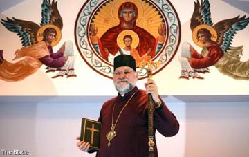 Bishop Mark Maymon says he will continue working and praying for resolution of the controversy in the archdiocese. (The Blade/Amy E. Voigt)